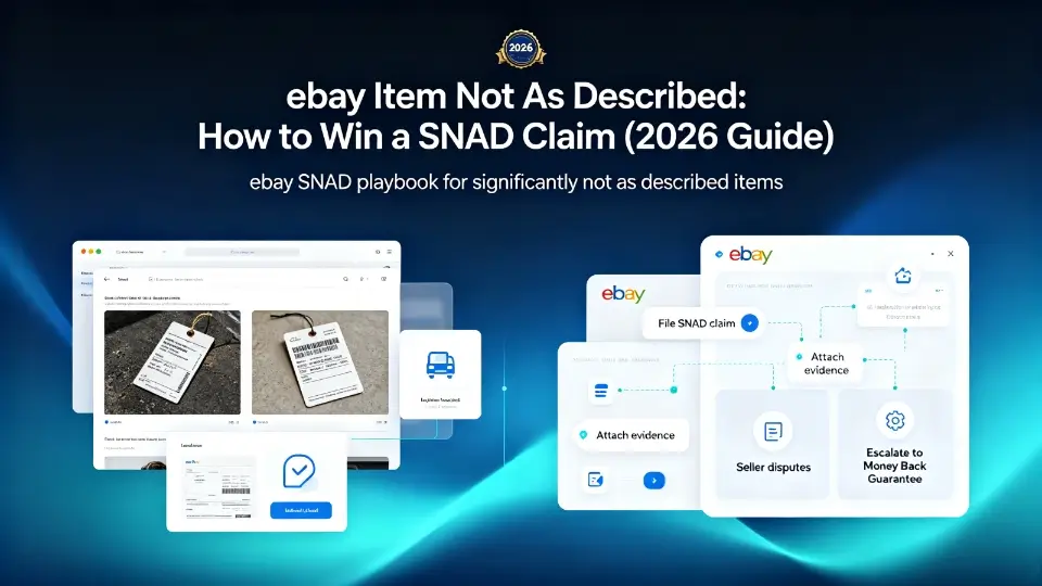 eBay Item Not As Described: How to Win a SNAD Claim (2026 Guide)
