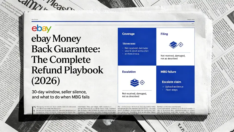 „eBay-Money Back Guarantee: Das komplette Rückerstattungs-Playbook (2026)“