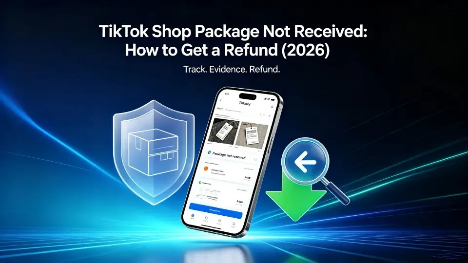 „TikTok Shop-Paket nicht erhalten: So erhalten Sie eine Rückerstattung (2026)“