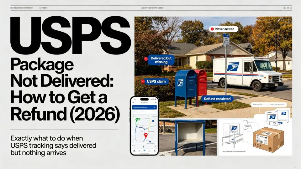 „USPS-Paket nicht zugestellt: So erhalten Sie eine Rückerstattung (2026)“